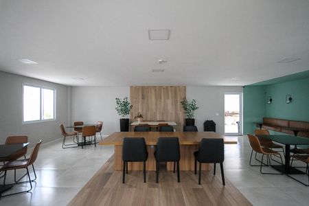 Apartamento à venda com 27m², 1 quarto e sem vaga Apartamento à venda com 27m², 1 quarto e sem vagaÁrea comum - Salão de festas