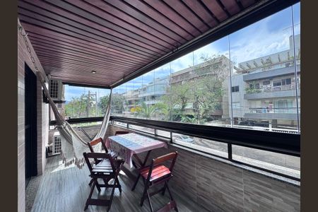 Varanda de apartamento à venda com 2 quartos, 72m² em Recreio dos Bandeirantes, Rio de Janeiro