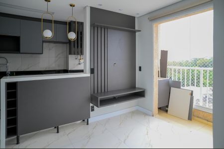 Sala de apartamento para alugar com 2 quartos, 65m² em Jardim Imperador (zona Sul), São Paulo