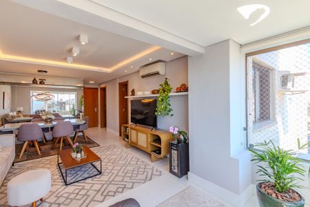 Sala de apartamento à venda com 3 quartos, 101m² em Menino Deus, Porto Alegre