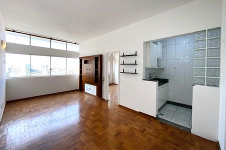 Sala de apartamento para alugar com 1 quarto, 59m² em Funcionários, Belo Horizonte