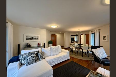 Sala de apartamento à venda com 4 quartos, 224m² em Campo Belo, São Paulo