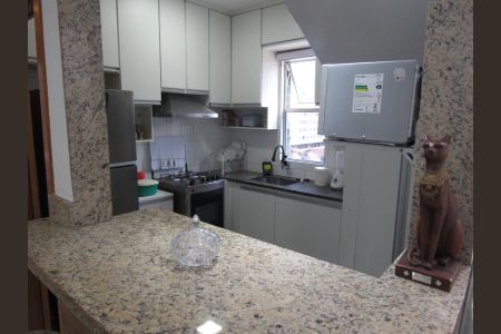 Cozinha de apartamento à venda com 3 quartos, 158m² em Ana Lúcia, Belo Horizonte