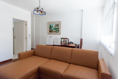 sala de apartamento para alugar com 2 quartos, 56m² em Sion, Belo Horizonte