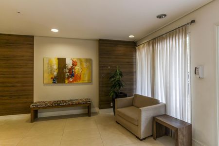 Apartamento para alugar com 116m², 2 quartos e 2 vagas Apartamento para alugar com 116m², 2 quartos e 2 vagasHall social