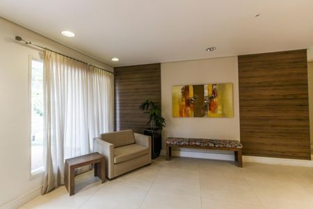 Apartamento para alugar com 116m², 2 quartos e 2 vagas Apartamento para alugar com 116m², 2 quartos e 2 vagasHall social