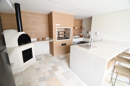 Studio à venda com 46m², 1 quarto e 1 vagaÁrea comum - Churrasqueira