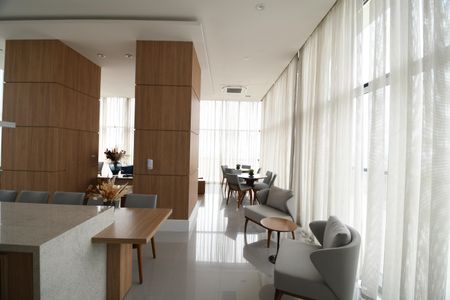 Studio à venda com 46m², 1 quarto e 1 vagaÁrea comum - Salão de festas