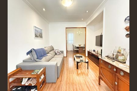 Sala de apartamento à venda com 3 quartos, 110m² em Santo Antônio, Belo Horizonte