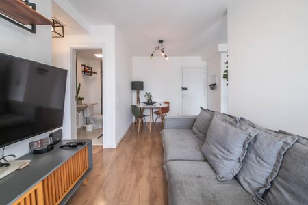 Sala de apartamento à venda com 2 quartos, 68m² em Chácara Santo Antônio (Zona Sul), São Paulo