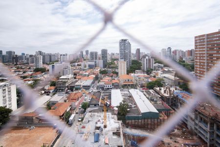 Varanda - Lavanderia - Vista de apartamento à venda com 2 quartos, 68m² em Chácara Santo Antônio (Zona Sul), São Paulo