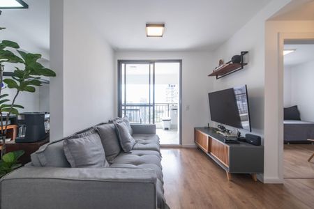 Sala de apartamento à venda com 2 quartos, 68m² em Chácara Santo Antônio (Zona Sul), São Paulo