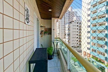 Apartamento para alugar com 85m², 1 quarto e 1 vagaSacada do quarto