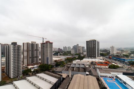 Vista da Suíte de apartamento para alugar com 1 quarto, 26m² em Parque Industrial Tomas Edson, São Paulo