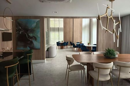 Apartamento para alugar com 42m², 2 quartos e sem vagaÁrea comum - Salão de festas