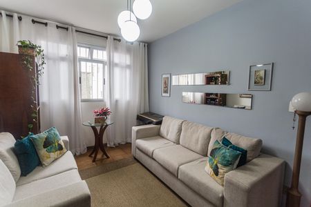 Sala de apartamento à venda com 3 quartos, 127m² em São Pedro, Belo Horizonte