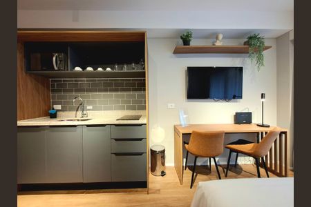 Studio de kitnet/studio à venda com 1 quarto, 29m² em Indianópolis, São Paulo