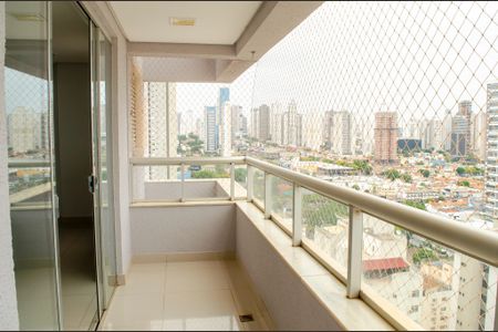 Varanda da Sala de apartamento para alugar com 2 quartos, 72m² em Setor Oeste, Goiânia