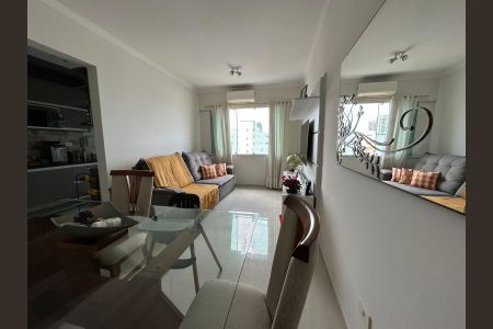 Sala de apartamento para alugar com 2 quartos, 82m² em José Menino, Santos