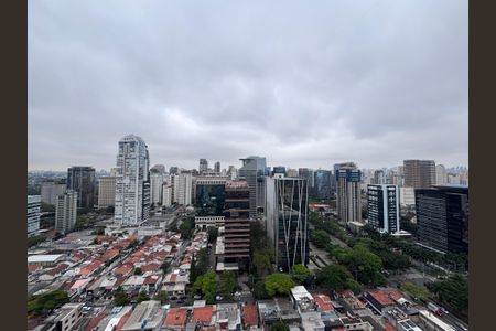 Vista de apartamento à venda com 1 quarto, 42m² em Vila Olímpia, São Paulo