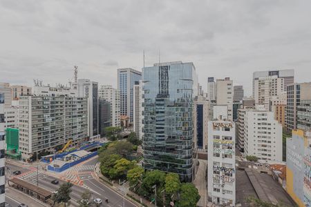 Vista da Varanda de apartamento à venda com 1 quarto, 75m² em Centro, São Paulo
