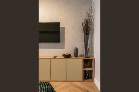 Sala de apartamento à venda com 1 quarto, 38m² em Nova Aldeinha, Barueri