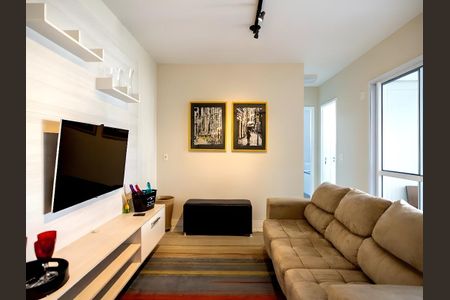 Sala de apartamento para alugar com 2 quartos, 69m² em Brooklin, São Paulo