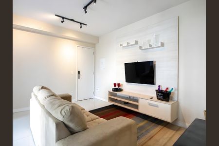 Sala de apartamento para alugar com 2 quartos, 69m² em Brooklin, São Paulo