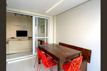 Varanda da Sala de apartamento para alugar com 2 quartos, 69m² em Brooklin, São Paulo