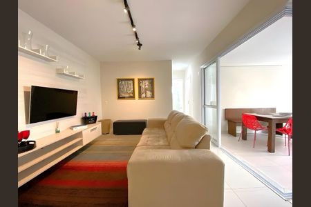 Sala de apartamento para alugar com 2 quartos, 69m² em Brooklin, São Paulo