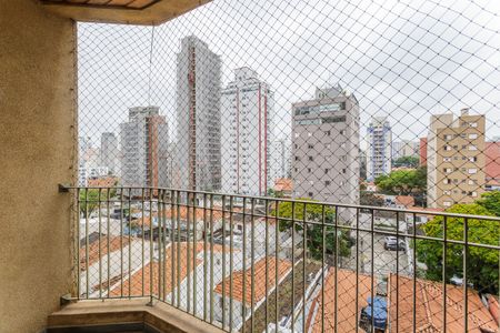Varanda da Sala de apartamento à venda com 2 quartos, 60m² em Vila Olímpia, São Paulo