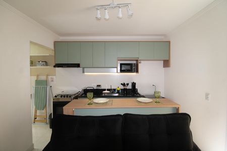 Sala/Cozinha de apartamento para alugar com 1 quarto, 30m² em Casa Verde, São Paulo