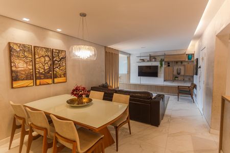 Sala de apartamento à venda com 4 quartos, 144m² em Palmares, Belo Horizonte