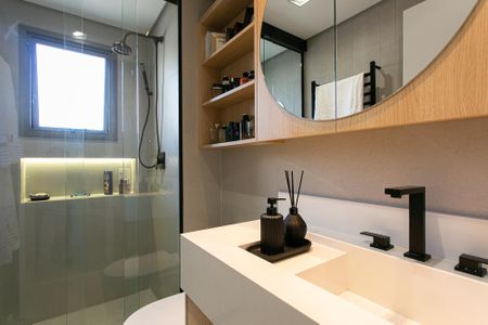 Apartamento à venda com 88m², 2 quartos e 1 vaga Apartamento à venda com 88m², 2 quartos e 1 vagaBanheiro da Suíte