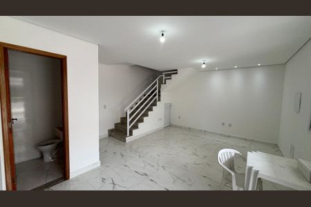 Sala  de casa à venda com 3 quartos, 120m² em Paraíso, Santo André