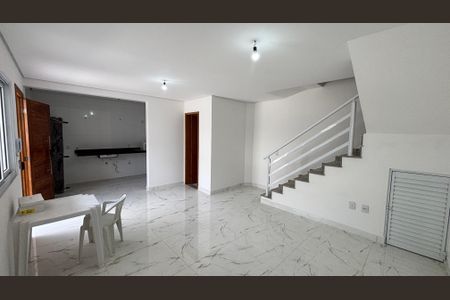 Sala  de casa à venda com 3 quartos, 120m² em Paraíso, Santo André