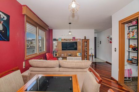 Sala de apartamento à venda com 3 quartos, 101m² em Petrópolis, Porto Alegre
