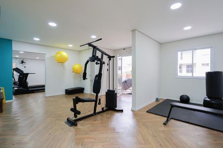 Apartamento à venda com 44m², 2 quartos e 1 vaga Apartamento à venda com 44m², 2 quartos e 1 vagaÁrea comum - Academia