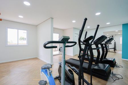 Apartamento à venda com 44m², 2 quartos e 1 vaga Apartamento à venda com 44m², 2 quartos e 1 vagaÁrea comum - Academia