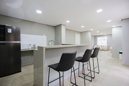 Apartamento à venda com 44m², 2 quartos e 1 vaga Apartamento à venda com 44m², 2 quartos e 1 vagaÁrea comum - Espaço gourmet