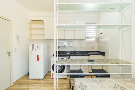 Cozinha de apartamento para alugar com 1 quarto, 29m² em Brás, São Paulo