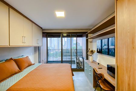 Studio de kitnet/studio para alugar com 1 quarto, 25m² em Vila Regente Feijó, São Paulo