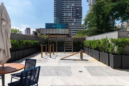 Apartamento para alugar com 24m², 1 quarto e sem vaga Apartamento para alugar com 24m², 1 quarto e sem vagaÁrea comum - Academia externa