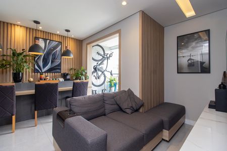 Sala de apartamento para alugar com 2 quartos, 57m² em Chácara Klabin, São Paulo
