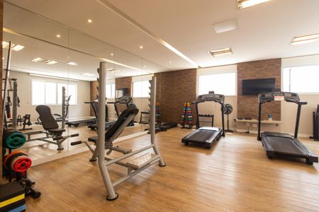 Apartamento à venda com 57m², 2 quartos e 1 vaga Apartamento à venda com 57m², 2 quartos e 1 vagaÁrea comum - Academia