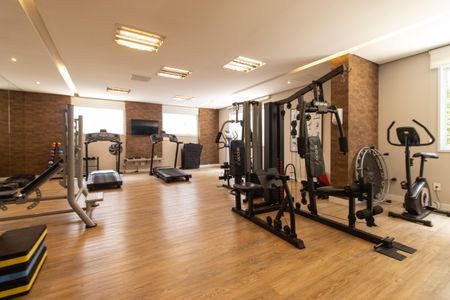 Apartamento à venda com 57m², 2 quartos e 1 vaga Apartamento à venda com 57m², 2 quartos e 1 vagaÁrea comum - Academia