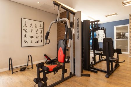 Apartamento à venda com 57m², 2 quartos e 1 vaga Apartamento à venda com 57m², 2 quartos e 1 vagaÁrea comum - Academia