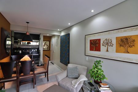 Sala  de apartamento à venda com 2 quartos, 56m² em Jardim Olavo Bilac, São Bernardo do Campo