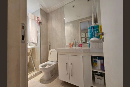 Apartamento à venda com 161m², 3 quartos e 3 vagasBanheiro da Suíte 3