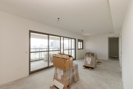 Sala de apartamento à venda com 3 quartos, 138m² em Santo Amaro, São Paulo